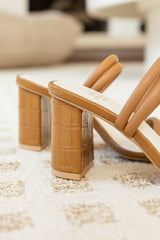 Angela Heels in Brown