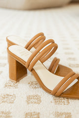 Angela Heels in Brown