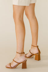 Kira Heels in Brown