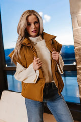 Paige Mock Neck Sweater in Cream