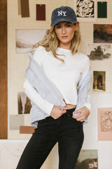 Sammy Puffer Vest in Blue