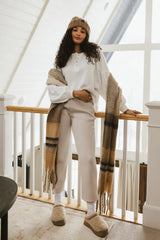 Parker Sweatpants in Bone