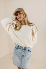 Willow Sweatshirt in Cream