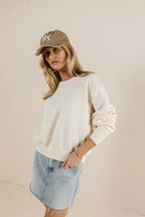 Willow Sweatshirt in Cream