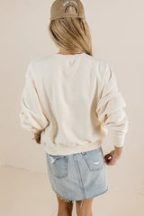 Willow Sweatshirt in Cream