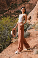 Jennilyn Pants in Terracotta