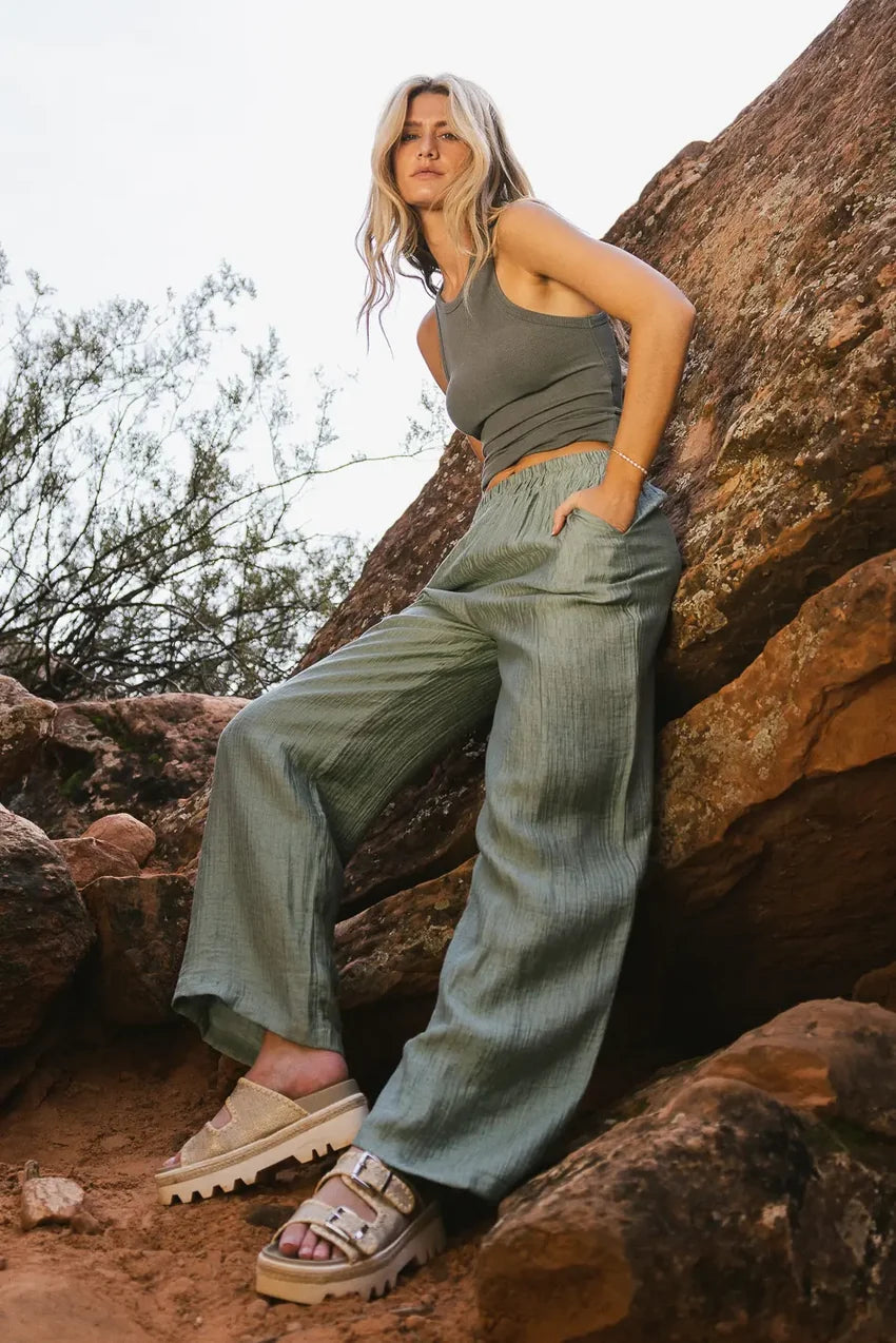 Jennilyn Pants in Sage