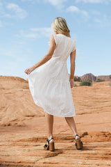 Seraphina Eyelet Midi Dress