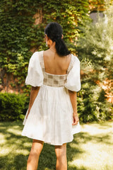 Amayra Checkered Mini Dress