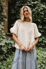Juliet Textured Blouse