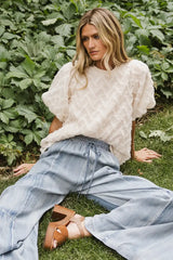 Juliet Textured Blouse