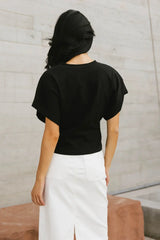 Teagan Basic Tee in Black