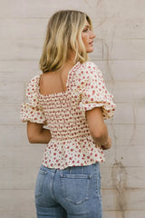Gretta Smocked Blouse