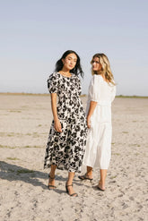 Marnie Smocked Midi Dress