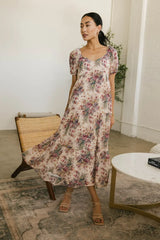 Keiko Floral Midi Dress