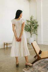 Winifred Textured Midi Dress