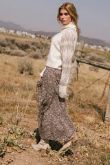 Mara Tiered Midi Skirt
