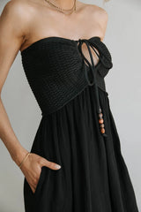 Kyra Crocheted Halter Dress