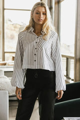 Wynn Striped Button Up