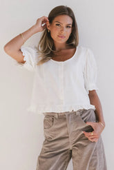 Roselinda Button Up Top