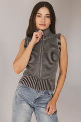 Monroe Zip Up in Grey