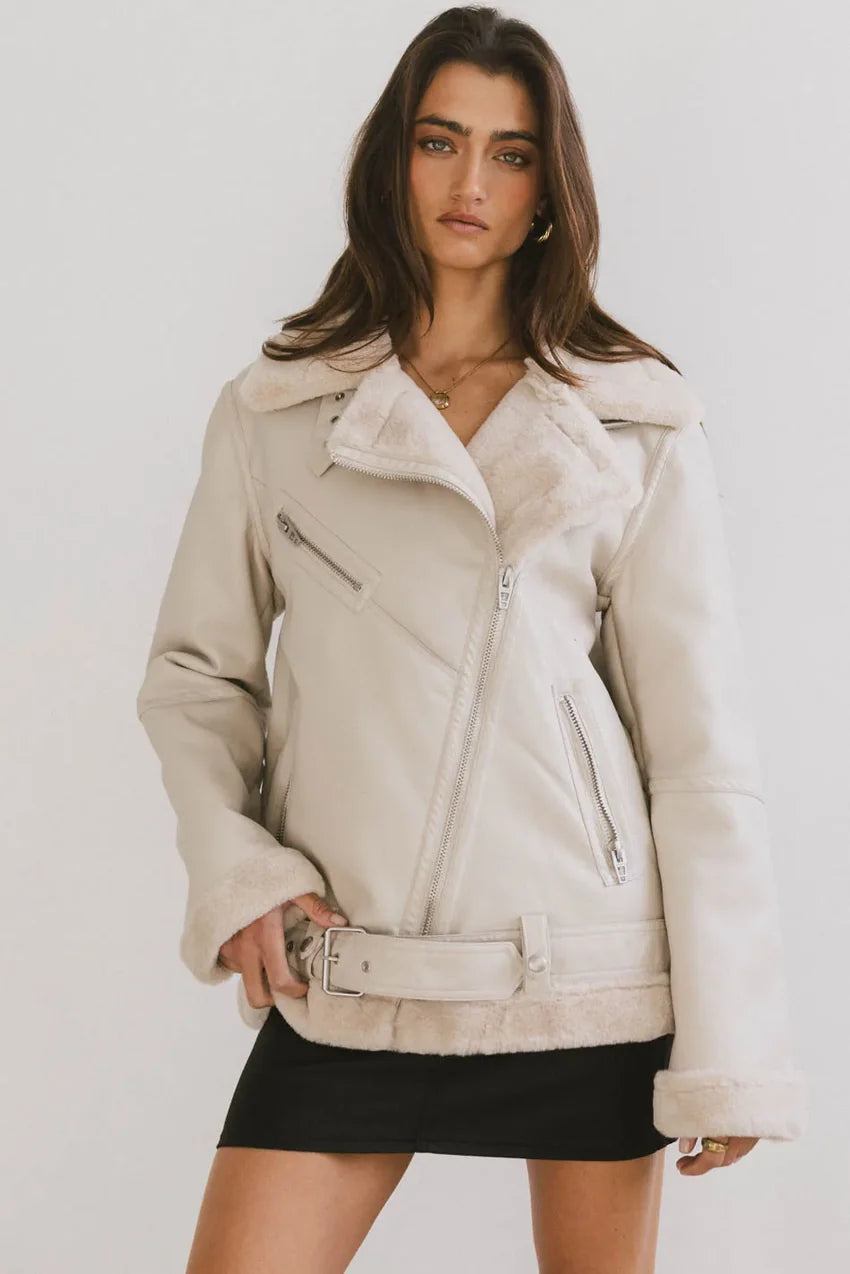 Blank NYC Downtown Love Vegan Jacket