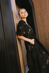 Bethany Maxi Dress in Black