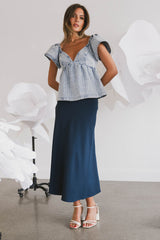 Kamila Skirt in Navy