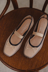 Coconuts by Matisse Bronx Ballet Flats in Nude
