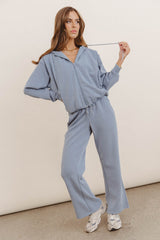 Balance Wide Leg Pants in Blue