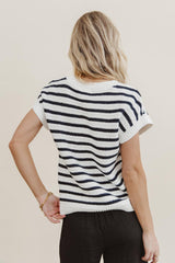 Marcel Knit Sweater in Navy