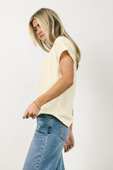 Khloe Knit Top in Cream