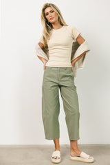 Sephrina Barrel Pants in Olive