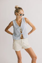 Lauren Floral Denim Shorts