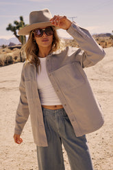 Imani Oversized Denim Jacket