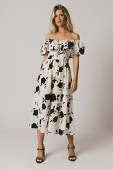 Chaney Floral Midi Dress