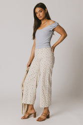 Megan Wide Leg Floral Pants