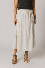 Pepper Striped Maxi Skirt