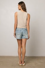 Hudson Button Waist Shorts