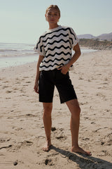 Marlene Wavy Sweater
