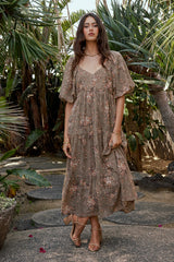 Maribel Dress in Olive