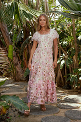 August Floral Maxi Dress