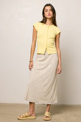 Travie Floral Maxi Skirt