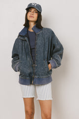 Paige Denim Jacket in Medium Wash
