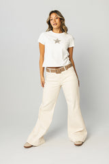 Shiva Wide-Leg Flare Jeans
