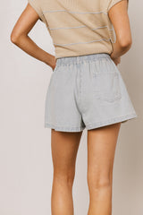 Raven Shorts in Denim Stripe