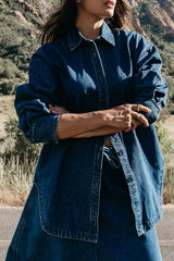 Maddy Oversized Button Up