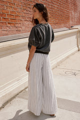 Rory Contrast Top in Black