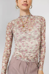 Renne Floral Lace Top