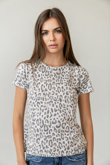 Callan Leopard Top